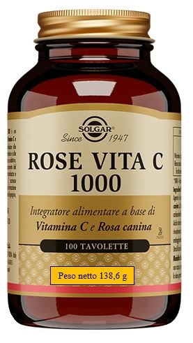 ROSE VITA C 1000 100 TAVOLETTE - Farmamood