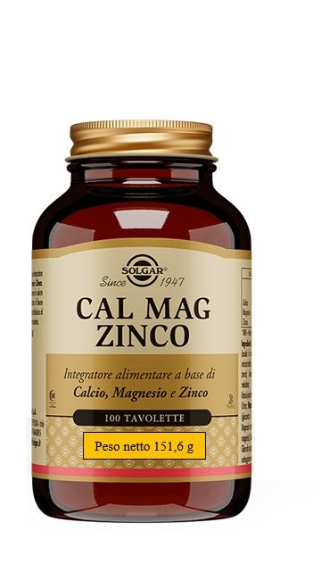 CAL MAG ZINCO 100 TAVOLETTE - Farmamood