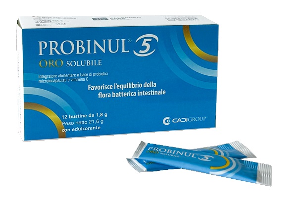 PROBINUL 5 OROSOLUBILE 12STICKPACK - Farmamood