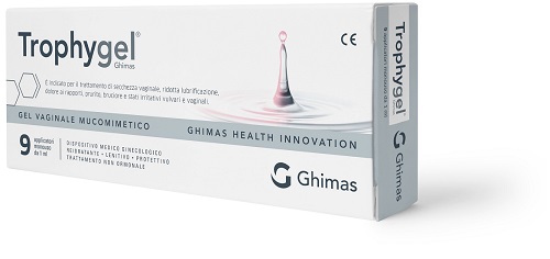 GEL VAGINALE MUCOMIMETICO TROPHYGEL GHIMAS 9 APPLICATORI MONOUSO DA 1 ML - Farmamood