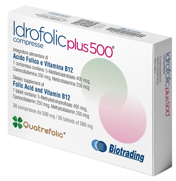 IDROFOLIC PLUS 500 30 COMPRESSE - Farmamood