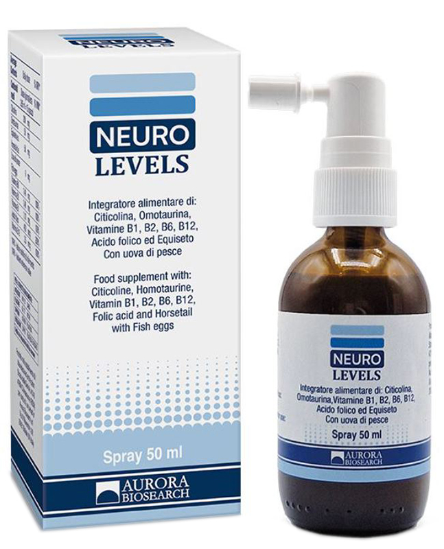 NEURO LEVELS SPRAY 50 ML - Farmamood