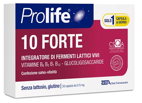 PROLIFE 10 FORTE 20 CAPSULE - Farmamood