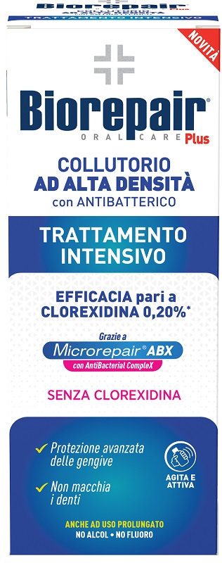 BIOREPAIR PLUS COLLUTORIO ALTA DENSITA' ANTIBATTERICO ABX 250 ML - Farmamood