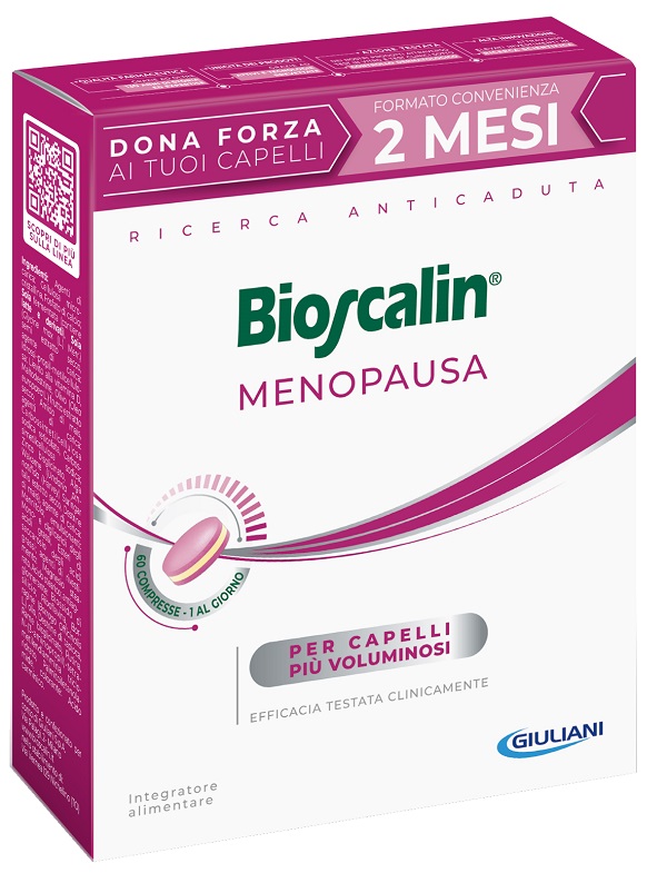 BIOSCALIN MENOPAUSA 60 COMPRESSE - Farmamood