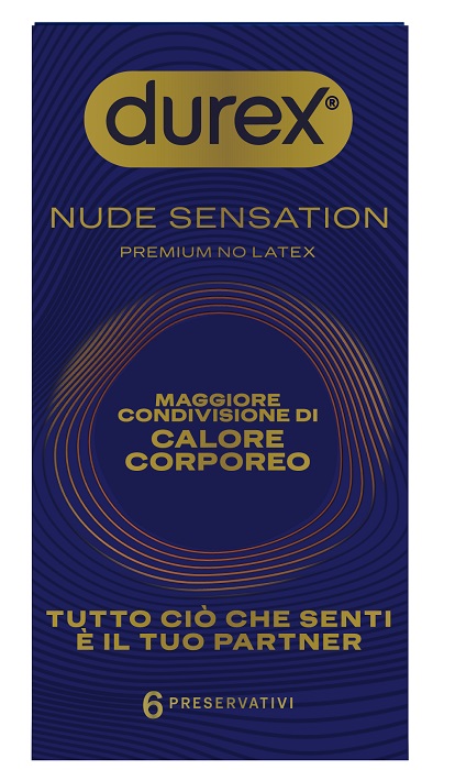 PRESERVATIVO DUREX NUDE SENSATION 6 PEZZI - Farmamood