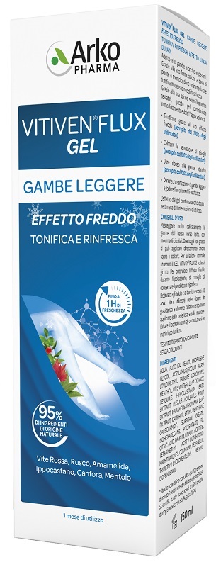 VITIVEN FLUX GEL EFFETTO FREDDO 150 ML - Farmamood