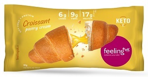 FEELING OK CROISSANT CREMA PASTICCERA 65 G - Farmamood