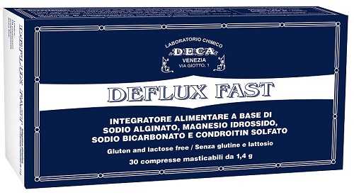 DEFLUX FAST 30 COMPRESSE MASTICABILI - Farmamood