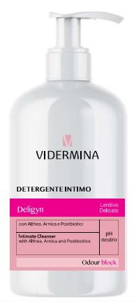 VIDERMINA DELIGYN DETERGENTE INTIMO 500 ML NUOVA FORMULAZIONE - Farmamood