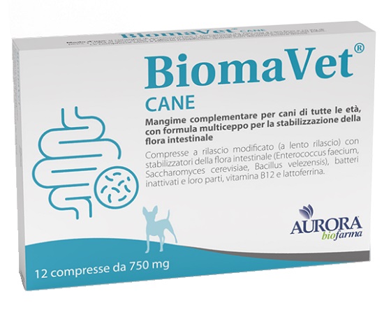 BIOMAVET CANE 750MG 12 COMPRESSE - Farmamood