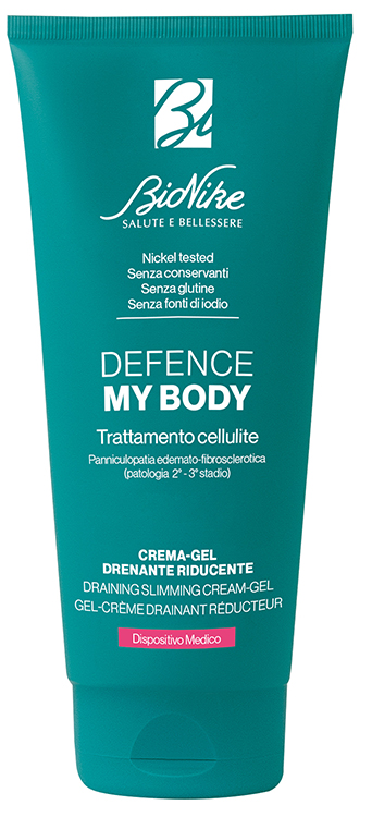 DEFENCE MY BODY TRATTAMENTO CELLULITE CREMA-GEL DRENANTE RIDUCENTE 75 ML - Farmamood