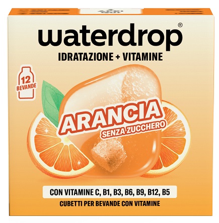 WATERDROP MICRODRINK ARANCIA 12 CUBETTI - Farmamood