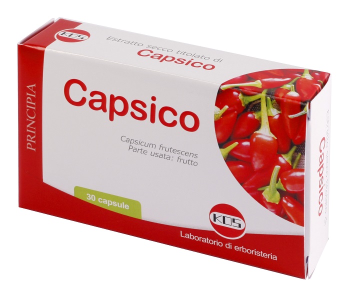 CAPSICO ESTRATTO SECCO 30 CAPSULE - Farmamood