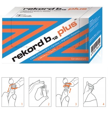 REKORD B12 PLUS 10 FLACONCINI 10 ML - Farmamood
