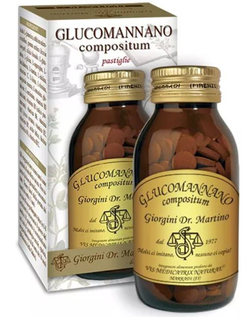 GLUCOMANNANO COMPOSITUM 180 PASTIGLIE 90 G - Farmamood