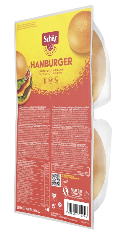 SCHAR HAMBURGER SENZA LATTOSIO 300 G - Farmamood