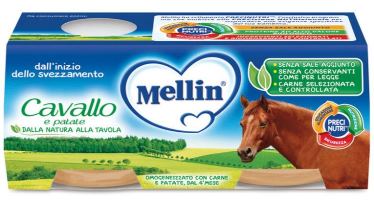 MELLIN OMOGENEIZZATO CAVALLO E PATATE 2 X 80 G - Farmamood