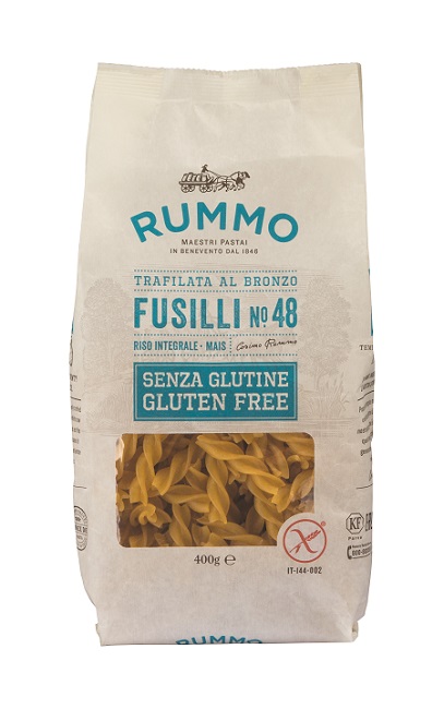 RUMMO FUSILLI N48 DI RISO INTEGRALE E MAIS 400 G - Farmamood