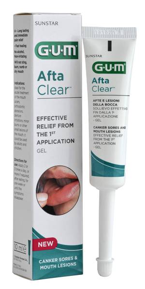 GUM AFTACLEAR GEL 10 ML - Farmamood