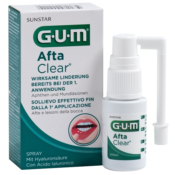 GUM AFTACLEAR SPRAY 15 ML - Farmamood