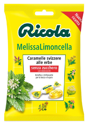 RICOLA MELISSA LIMONCELLA SENZA ZUCCHERO 70 G - Farmamood