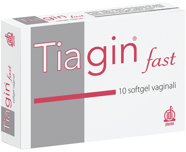 TIAGIN FAST 10 CAPSULE VAGINALI SOFTGEL - Farmamood