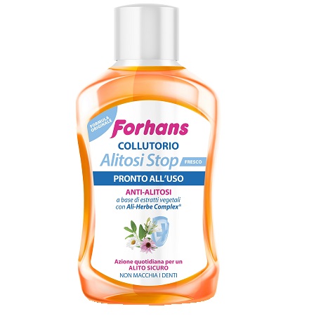 FORHANS ALITOSI STOP COLLUTORIO 500 ML - Farmamood