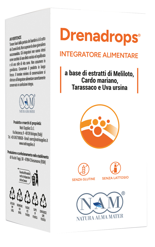 DRENADROPS SOLUZIONE IDROALCOLICA 100 ML - Farmamood