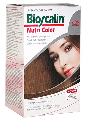 BIOSCALIN NUTRI COLOR 7,36 NOCCIOLA SINCROB 124 ML - Farmamood