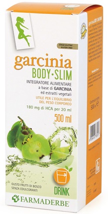 GARCINIA BODY SLIM GUSTO FRUTTI DI BOSCO 500 ML - Farmamood