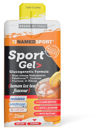 SPORT GEL LEMON ICE TEA 25 ML - Farmamood