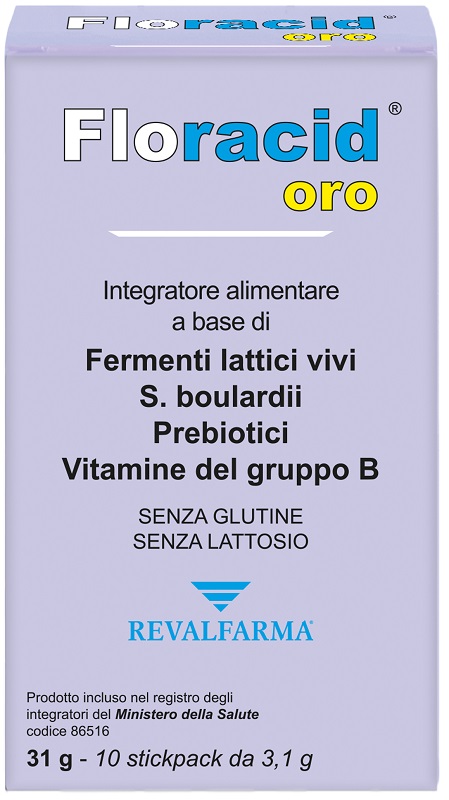 FLORACID OROSOLUBILE 10 BUSTINE DA 4,5 G - Farmamood