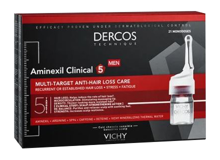 DERCOS AMINEXIL FIALE 42 UOMO 6 ML - Farmamood