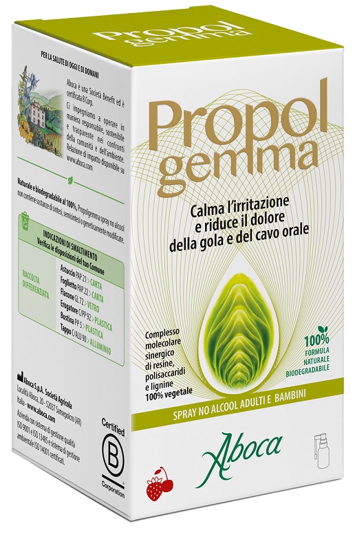 PROPOLGEMMA SPRAY NO ALCOOL BAMBINI E ADULTI 30 ML - Farmamood
