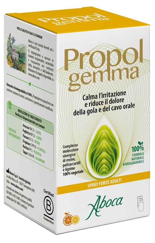PROPOLGEMMA SPRAY FORTE 30 ML - Farmamood