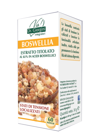 BOSWELLIA ESTRATTO TITOLATO 60 PASTIGLIE - Farmamood