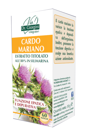 CARDO MARIANO ESTRATTO TITOLATO 60 PASTIGLIE - Farmamood