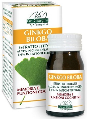 GINKGO BILOBA ESTRATTO TITOLATO 60 PASTIGLIE - Farmamood