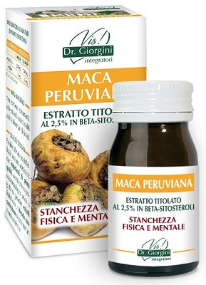 MACA PERUVIANA ESTRATTO TITOLATO 60 PASTIGLIE - Farmamood