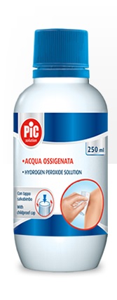 PIC SOLUTION ACQUA OSSIGENATA 10 VOLUMI PEROSSIDO DI IDROGENO 3% 250 ML - Farmamood