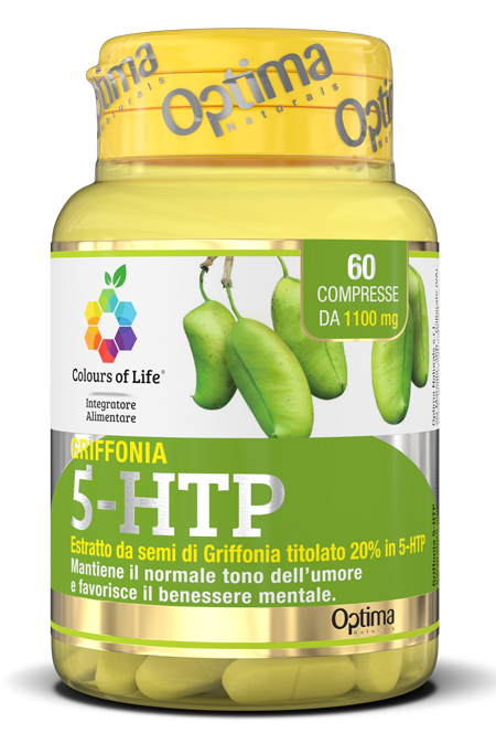 COLOURS OF LIFE GRIFFONIA 5-HTP 60 COMPRESSE 1100 MG - Farmamood