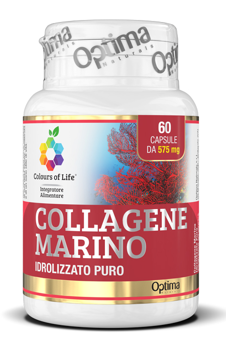 COLOURS OF LIFE COLLAGENE MARINO IDROLIZZATO PURO 60 CAPSULE 575 MG - Farmamood