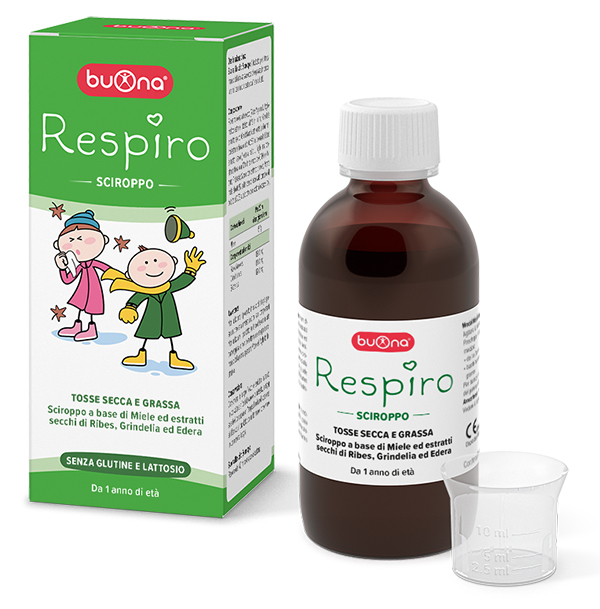 BUONA RESPIRO SCIROPPO 140 ML - Farmamood
