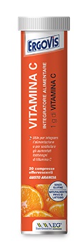 ERGOVIS VIT C 1000MG 20 COMPRESSE EFFERVESCENTI - Farmamood