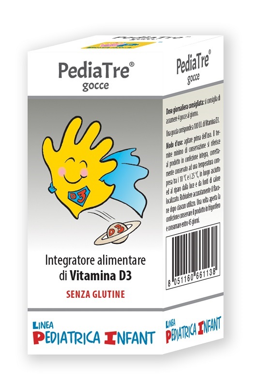 PEDIATRE VITAMINA D 7 ML - Farmamood