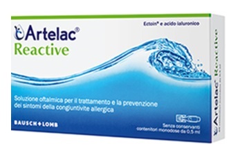 ARTELAC REACTIVE SOLUZIONE OFTALMICA MONODOSE 10 UNITA' DA 0,5 ML - Farmamood