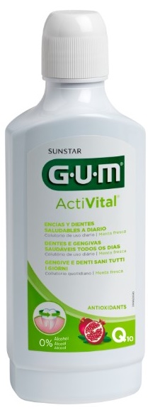 GUM ACTIVITAL COLLUTORI0 500 ML + R RINSE 120 ML - Farmamood