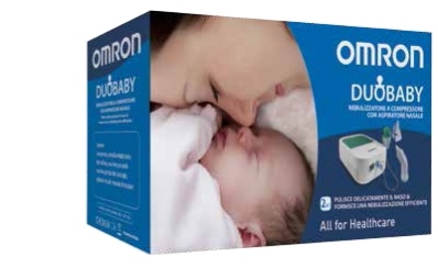 NEBULIZZATORE OMRON DUO BABY CON ASPIRATORE NASALE - Farmamood