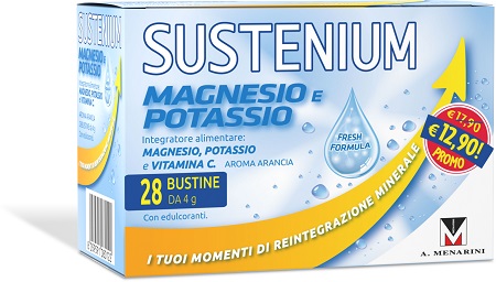 SUSTENIUM MAGNESIO POTASSIO 28 BUSTINE PROMO - Farmamood